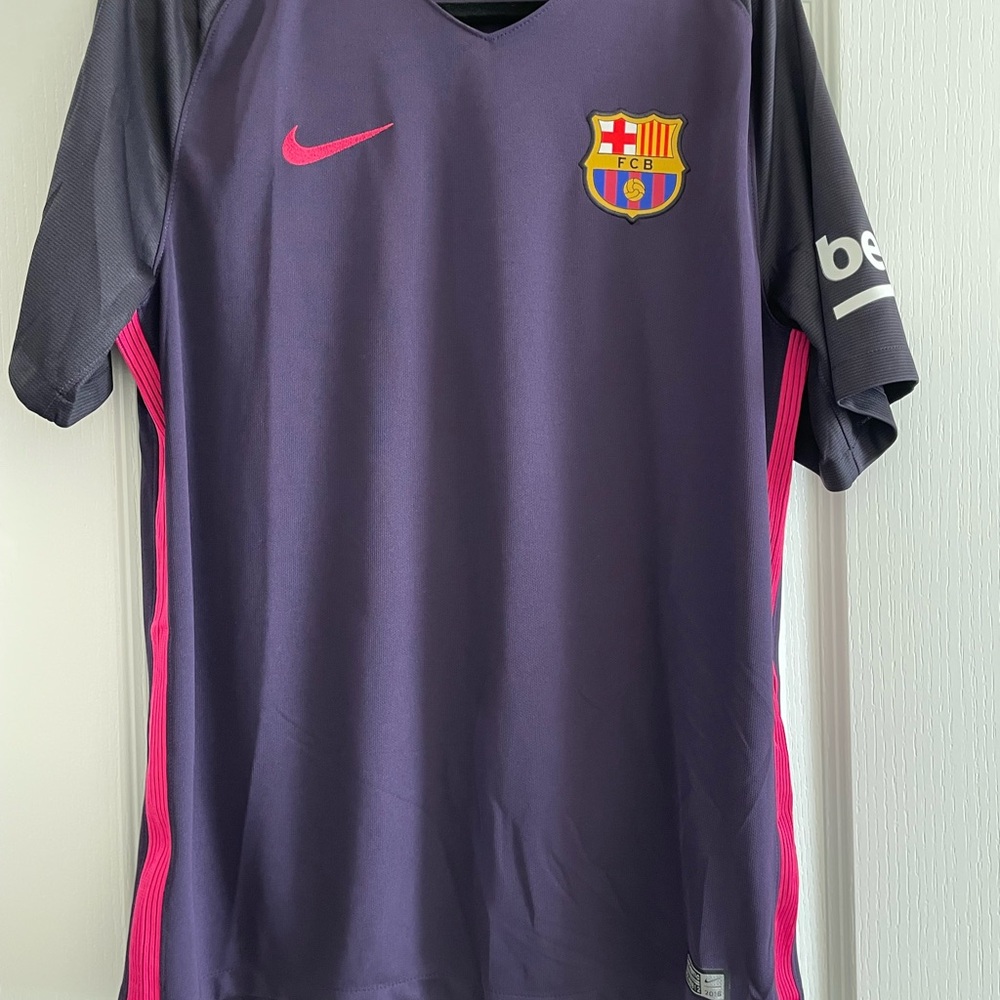 Nike FC Barcelona Purple & Pink Soccer Jersey